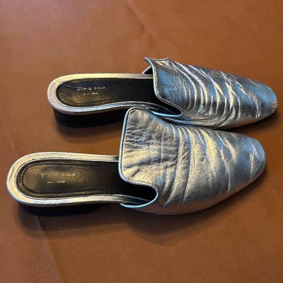 Rag & Bone silver slides - Picture 2 of 7